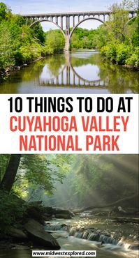 Visiting Ohio & wondering what to do? Here are 10 of the best things to do in Cuyahoga Valley National Park everyone will love| Ohio national park| Cuyahoga Valley| Cuyahoga National Park #ohio #usa #travel #cuyahogavalleynationalpark