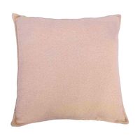 Add a pleasing twist to your existing decor with Decorative Square Beige Pillow. It creates a relaxed look when combined with a subtle-hued sofa, bed, or chair. Its lush texture and soft hand feel make it an ideal core cushion choice for the home or office.