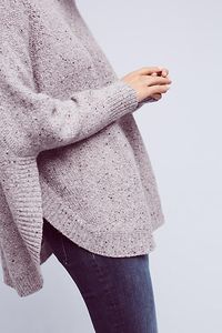 Speckled Poncho Pullover - anthropologie.com