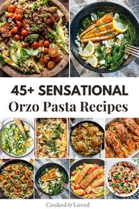 Check out this roundup of the best orzo recipes! From refreshing salads and creamy dinners to zesty soups, these orzo dishes are sure to impress. 🍴✨ via @irena_macri