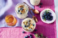 When blueberries are in season, this easy, hearty oatmeal is my go-to breakfast at least once a week.