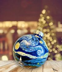 Christmas is coming and what better gift than a classic art ornament? For art from Van Gogh, Renoir, Monet and more click the picture to visit my Stay shop.