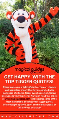 Looking for a bit of joy & motivation? Discover 83 of Tigger's best Disney quotes that capture his playful spirit! These happy & motivational quotes from everyone’s favorite Disney character are perfect for adding a touch of Disney aesthetic to your day. Magical Guides explores the wisdom & humor of Tigger, offering memorable lines that uplift & inspire. Embrace the magic with Disney quotes that remind us to bounce through life with enthusiasm!