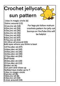 Free crochet pattern