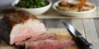 Garlic-Herb Crusted Beef Roast