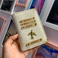 🌍💭 Take your dreams to new heights with this elegant designer passport cover. Perfect for those who aspire to let their dreams take flight, customized just for you.

#DreamBigFlyHigh #ElegantExplorer #LuxuryTravelEssentials #PersonalizedPassport #JourneyStylishly #AdventureAwaits