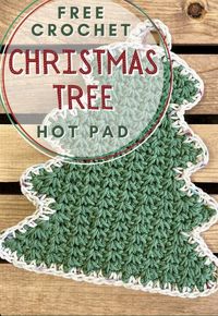 Holiday Tree Hot Pad