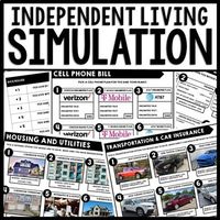 | Life Skills | Budgeting | Math | Game of Life Simulation | Independent Living |In this activity, students will get to jump right into what it's like for them to live on their own. They will get randomly assigned a career and salary, and have a variety of "stations" they rotate through to simulate ...