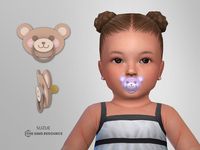 The Sims Resource - Bear Pacifier Infant