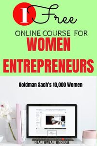 Read on Healthwealthbridge  10,000 Women by Goldman Sach’s. If you want to learn from the best business experts, but have no time and no budget, then this course by Goldman Sach's is a blessing. Its a very useful Free online Business training course.  #business #courses #entrepreneur #entrepeneurship #entrepreneurlife  #digitalmarketing  #mompreneur