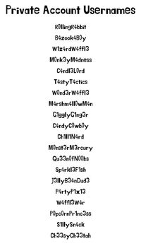 Find the perfect username for your private account with this printable list of ideas! Whether you want something unique, mysterious, or cool, this list has you covered. Ideal for creating new accounts or updating existing ones, these username suggestions will help you maintain privacy while standing out. Easy to print and browse, this list is a handy resource for anyone looking to refresh their online presence. #UsernameIdeas #PrivateAccount #UniqueUsernames #PrintableLists #CoolUsernames