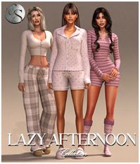 CAMUFLAJE - Lazy Afternoon Collection (3 Sets + Socks + Slippers)