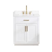 Xolile 30'' Single Bathroom Vanity with Stone Top
