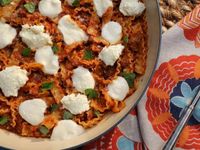 Lazy No-Bake Lasagna Recipe | Valerie Bertinelli | Food Network