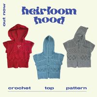 the Heirloom Hood pattern is released 🙌🏻🥷🏻💙📜 inspired by medieval hoods and Byzantine patterns this pattern perfectly embraces a historical inspiration with a contemporary take ❤️‍🔥 A huge thank you!! to the awesome testers who all made such a unique and original version of this pattern 🫶🏻🔥 swipe to see all their versions! 👀 you can find the pattern and all the info in my bio, go check out my website, and Ko-fi 💙 _ #patternrelease #crochettops #crochethood #yarninspo #crochetpattern #croc...