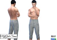 Cropped Cargo Sweatpants. For the more casual sim guy, I have created these sweat pants. They us a slightly edited mesh from the laundry day pack, mixed with some texture elements from other meshes to...