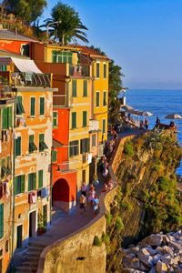 Riomaggiore, Liguria, Italy.