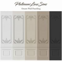 Ornate Wall Panelling - The Sims 4 Build / Buy - CurseForge