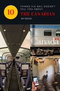 Thinking about climbing aboard The Canadian train for an epic journey across Canada? Check out these insider tips and observations before deciding!