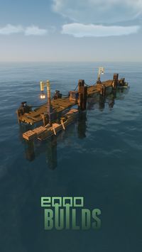 Old wooden fishing dock for Minecraft
Build download available on Patreon