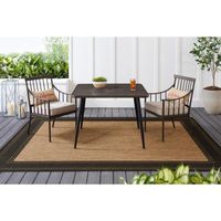 StyleWell 42 in. Faux Wood Outdoor Dining Table-FRN-108680-T - The Home Depot