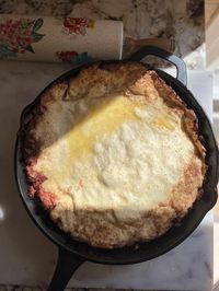 Also known as a “German Pancake” this strawberry Dutch baby is a fun weekend breakfast. It’s kind of like a pancake, and your favorite French toast had a baby, and that baby was a Dutch baby… if that makes sense 😉 with the pop of freshness from the strawberries, it’s truly a texture you’ll have...