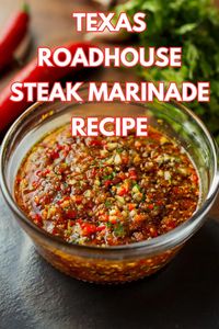 Texas Roadhouse Steak Marinade Recipe - Recipe Taken