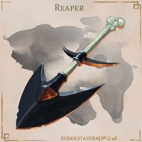 More Homebrew Items and Monsters in the link!
#rudokstavern #dndhomebrew #dnd5ehomebrew #dndhomebrewideas #dndmagicitems #dungeonmaster #dnd5e #dungeonsanddragons #weapon #shovel #grimreaper