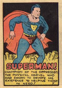 Action Comics #1 - “Superman, Champion of the Oppressed” (1938) written by Jerry Siegel art by Joe Shuster