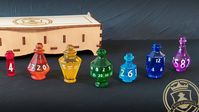 King of Potions: D20 RPG Dungeons and Dragons Full Dice Set by Eternalverse — Kickstarter