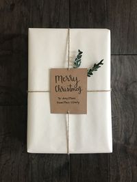 I thought said Messy Christmas and it was Napkins. I thought it was a great idea. But the image is actually DIY Christmas wrapping