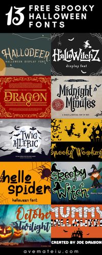 Get ahead of the trends with Spooky Fonts 2024 🎃 Perfect for crafting chilling and modern Halloween designs#HalloweenFont #SpookyType #CreepyCalligraphy #FrighteningFonts #TrickOrType