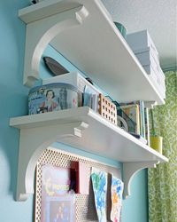 Make Stair Tread Bookshelves