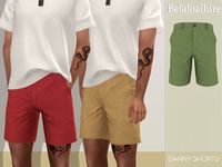 The Sims Resource - Belaloallure_Danny shorts