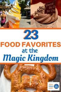 Find out where you can find the BEST food at Magic Kingdom so your next trip to Disney World will be a foodie paradise! Enjoy these Magic Kingdom foods and recipes that are favorites of almost all the guests of the biggest Disney World park! Your family and your taste buds will be thanking Ziggy Knows Disney for these tips on Magic Kingdom's food favorites and the food worth skipping!