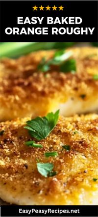 Looking for a quick and tasty dinner that will delight your taste buds? This Quick Italian-Style Baked Orange Roughy delivers flavors you'll love with minimal effort! Pair this flaky fish with a bright lemon-butter sauce, fresh herbs, and your choice of sides for a meal that's not only delicious but also nutritious. Perfect for busy nights or a family gathering, this simple recipe makes perfectly baked orange roughy that the whole family can enjoy. Serve with some roasted vegetables for a wholesome dinner experience.