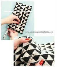 Tutorial Bolso de Mano Técnica Tapestry / Jackard crochet / Paso a paso DIY ☂ᙓᖇᗴᔕᗩ ᖇᙓᔕ☂ᙓᘐᘎᓮ http://www.pinterest.com/teretegui