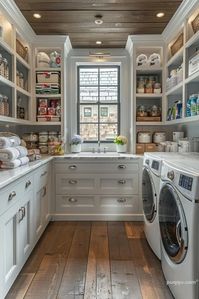 Walk-in Pantry and Laundry Room Combo: Space Optimization Ideas - Puqqu