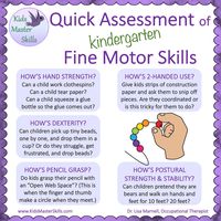 Quick Assessment of Kindergarten Fine Motor Skill