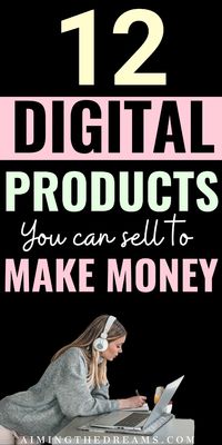 If you want to make  money online, you can create some digital products. eBooks, planners, print art, membership sites, stock photos and many more products let you make money online.