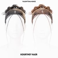 Kourtney Hair - The sims 4 Renders ( Blender) | Valenttina Muniz #thesims4 #ts4cc #blender