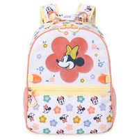 Going back to school is more fun in the company of Minnie Mouse. With an allover print starring a smiling Minnie and pretty flowers, this smart and stylish carryall has adaptive features including zipper pulls and detachable straps. Pair it with the coordinating Minnie Mouse lunch box, water bottle and zip-up stationery kit for a completely chic and cheerful ensemble.