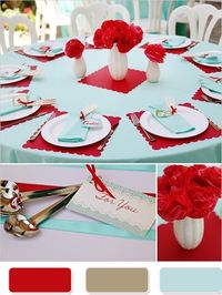 The Red Wedding Color Combination Ideas