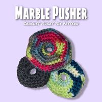 Fidget Toy Marble Pusher Super Easy Crochet Pattern | Etsy