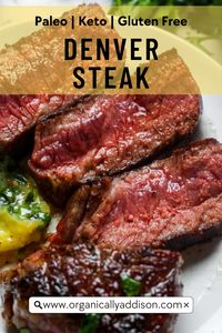 This Denver Steak recipe is delicious and easy to make. Spicy, tender and yummy!