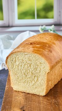 The softest and most delicious white bread recipe ever. With a shiny top, super soft crumb, and slightly sweet flavor, this will be your new favorite sandwich bread.