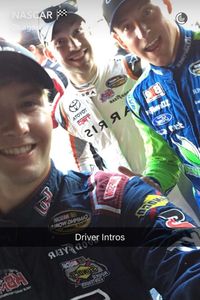 William Byron, Daniel Suarez, and Daniel Hemric