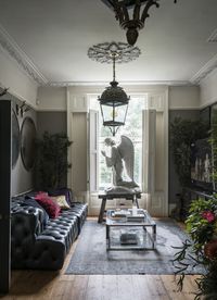 This Gothic London Townhouse Mixes Industrial & Antique Treasures