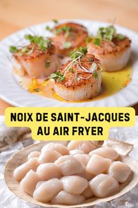 Découvrez une recette rapide et savoureuse de noix de Saint-Jacques poêlées au Air Fryer, idéale pour un repas raffiné et léger.