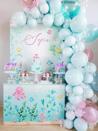 Kara's Party Ideas Under the Sea Birthday Party | Kara's Party Ideas